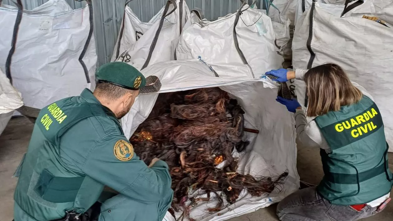 Grup organizat de hoți de cupru români destructurat în Spania. Ce pagube au provocat aceștia (FOTO)