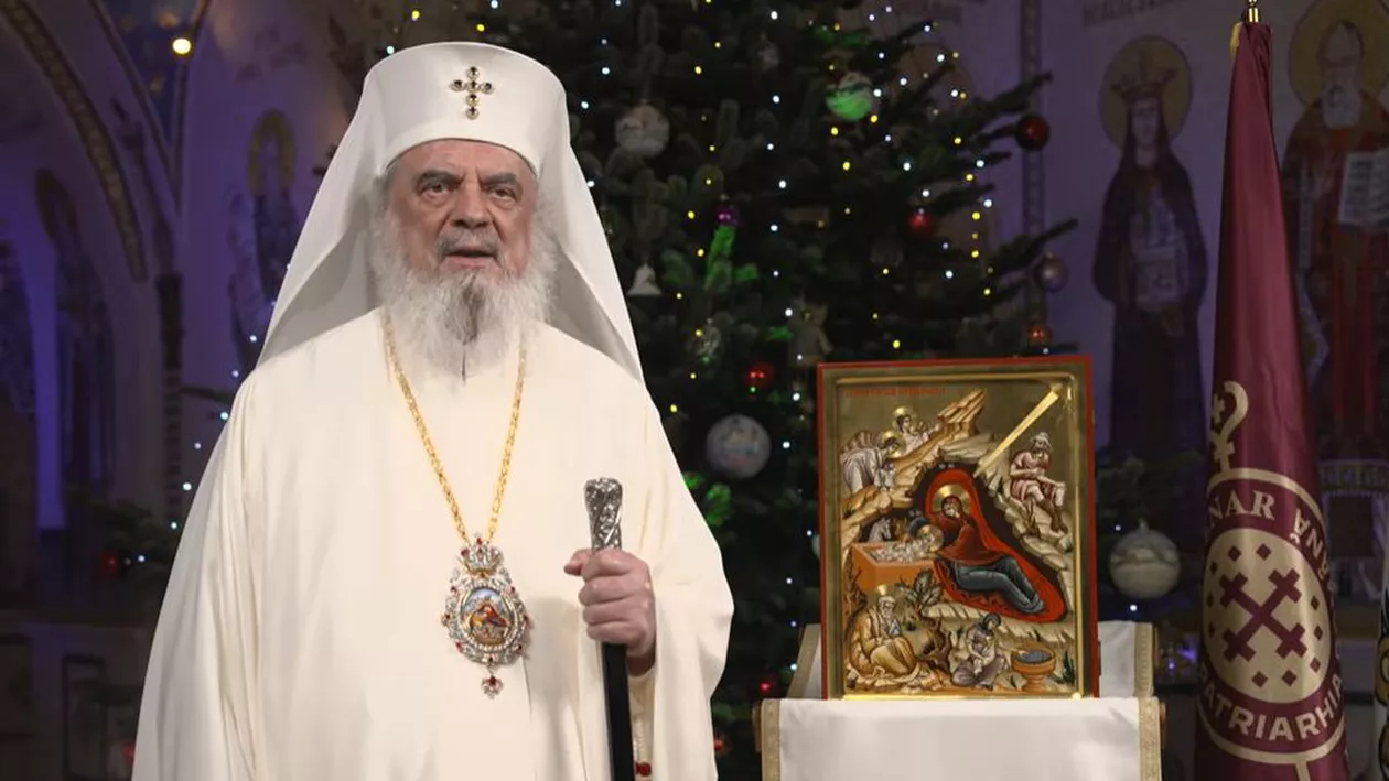 Patriarhul Daniel, mesaj de Crăciun: Să cultivăm credinţa, pacea şi comuniunea (VIDEO)