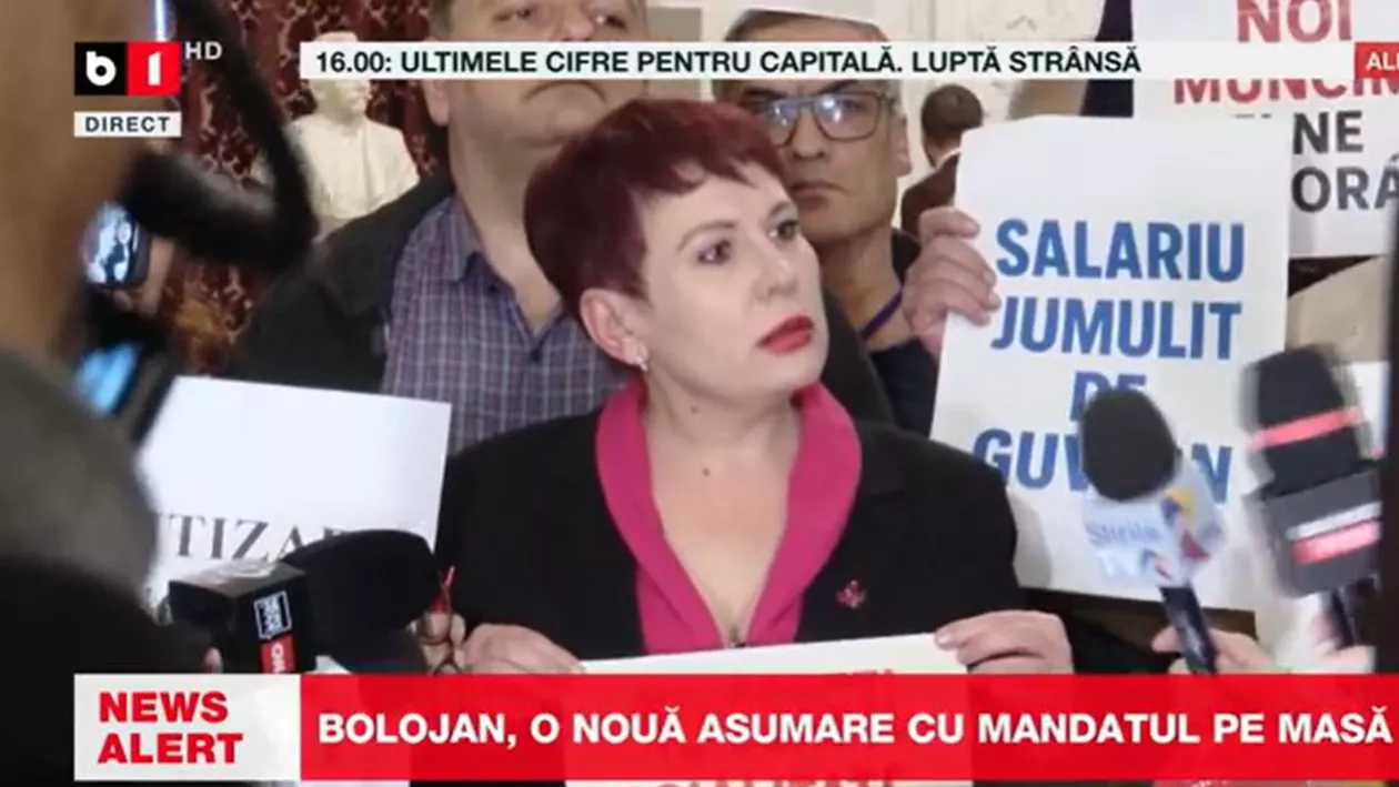 Ilie Bolojan, așteptat cu un nou protest în Parlament. Angajații Parlamentului amenință cu greva generală (VIDEO)