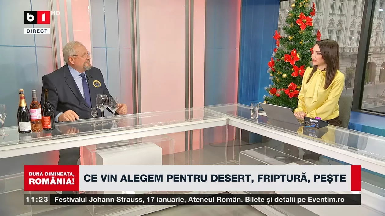 Cum alegem vinul pentru mesele de sărbători. Sfaturi pentru o masă perfectă de la un somelier celebru (VIDEO)