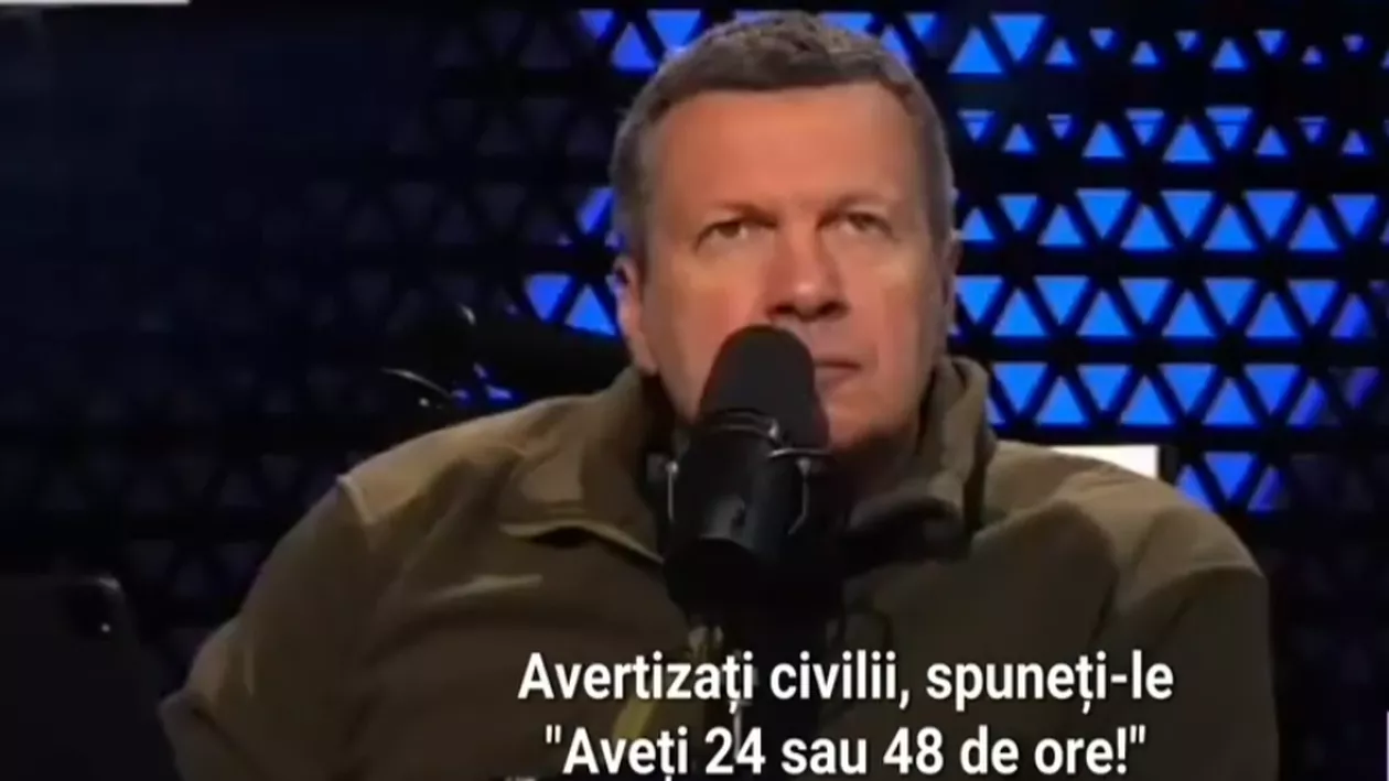 Delir extrem la televiziunea rusă: Trebuie să-i distrugem pe toți. Discursul șocant al lui Vladimir Soloviov