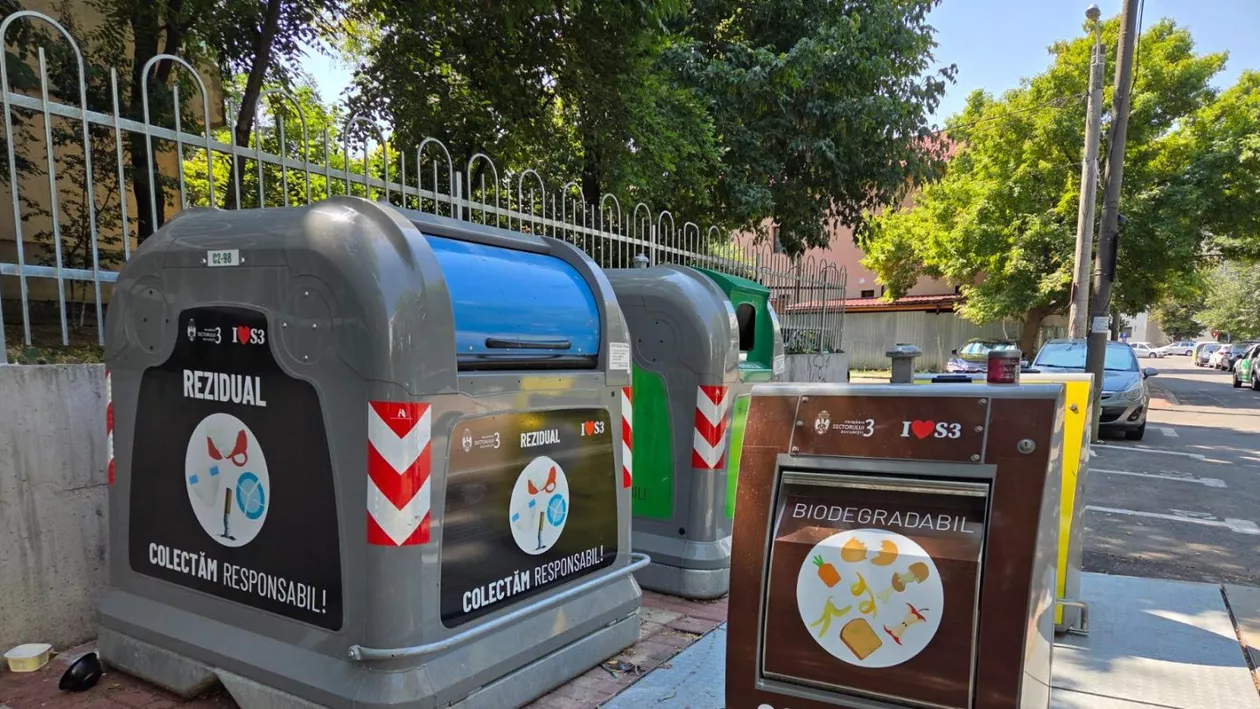 Sectorul 3, lider în colectarea selectivă: Creștere de aproape 4 ori a deșeurilor reciclabile colectate în doar șase luni