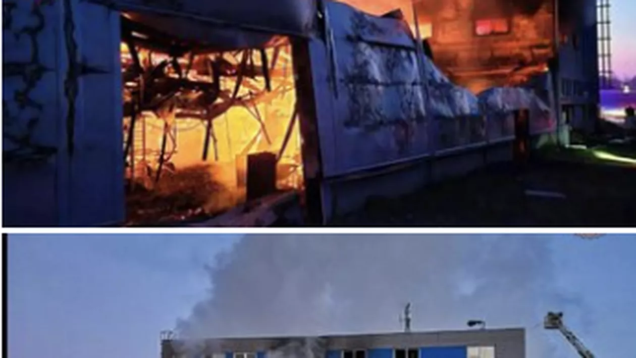 Incendiu la o fabrică care producea arme pentru Ucraina: Autoritățile iau în calcul un posibil atac terorist