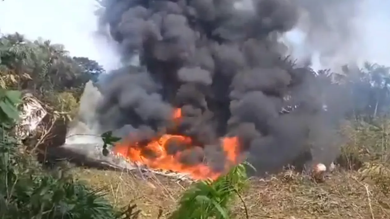 Dezastru aviatic în Columbia! Cel puțin 66 de oameni au murit după ce un avion militar s-a prăbușit la scurt timp după decolare (VIDEO)