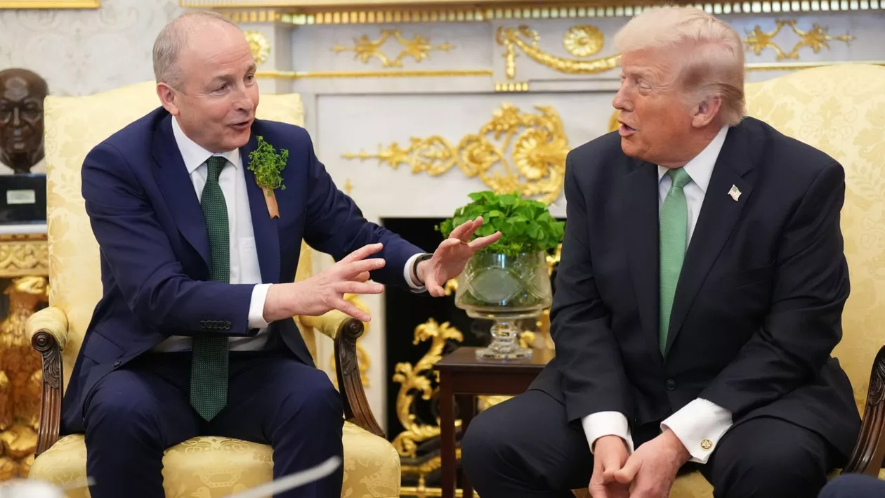 Premierul irlandez l-a înfruntat pe Trump în Biroul Oval. Ce a urmat (VIDEO)