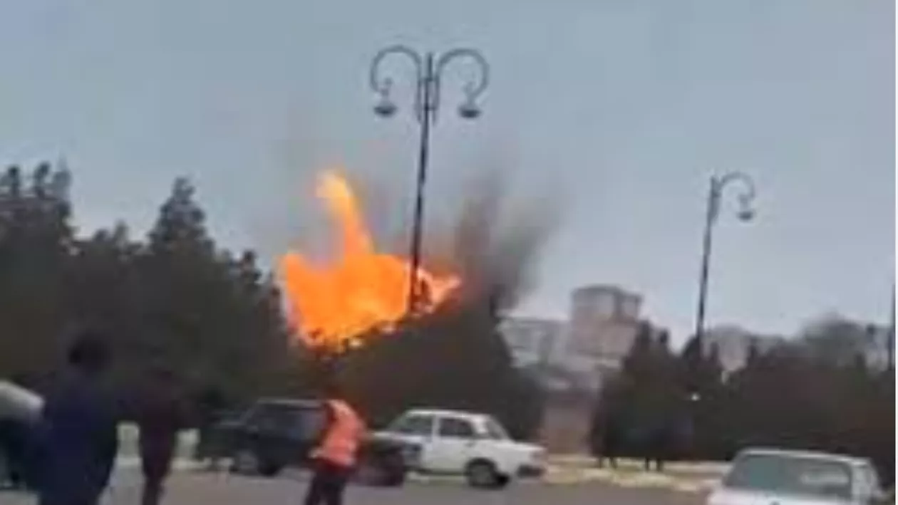 BREAKING NEWS: Iranul a atacat Azerbaidjanul. Mai multe rachete și drone iraniene au lovit un aeroport (VIDEO)