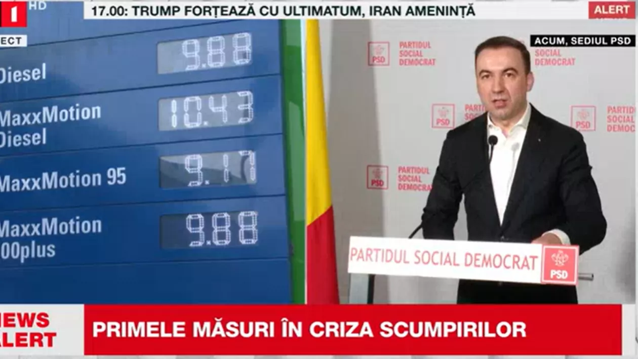 Cum intervine Guvernul pe piața carburanților. Scad accizele și se limitează adaosul comercial. Anunțul ministrului Energiei, Bogdan Ivan (VIDEO)
