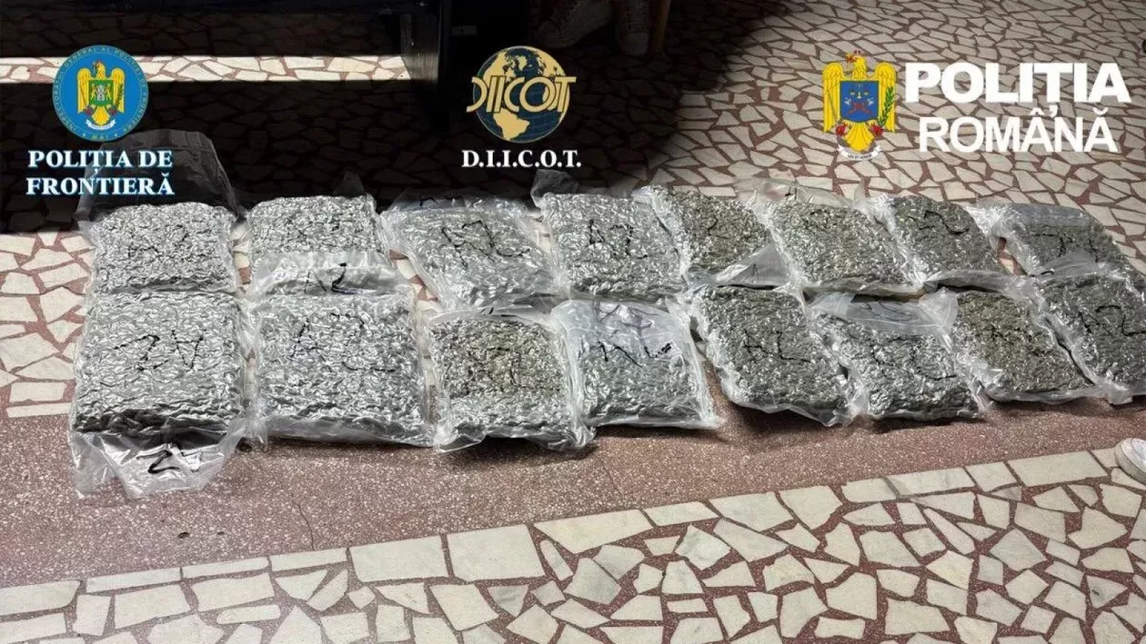 Italian reținut după ce a încercat să aducă droguri în România. Cum au descoperit polițiștii transportul ilegal (FOTO)