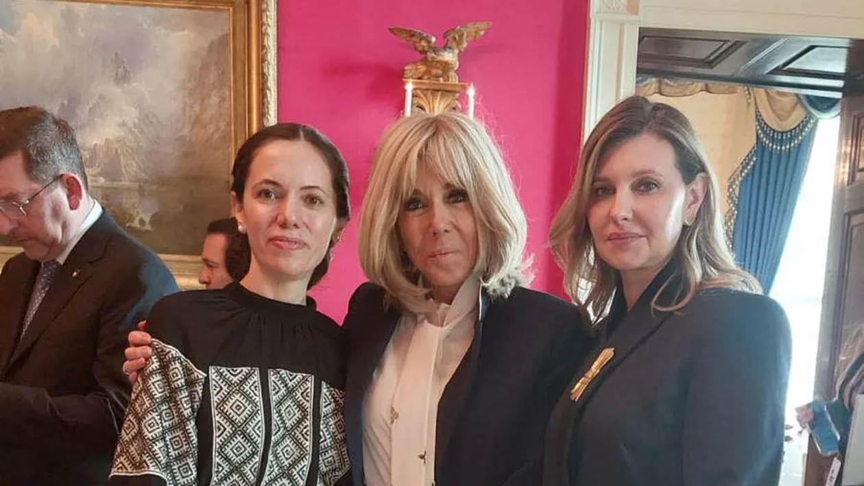 FOTO VIRAL: Mirabela Grădinaru, cu Brigitte Macron și Olena Zelenska, la summitul Melaniei Trump