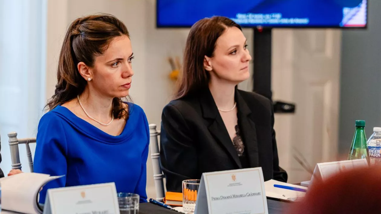 Mirabela Grădinaru, în vizită la Georgetown University. Partenera președintelui a discutat despre utilizarea tehnologiei de către copii