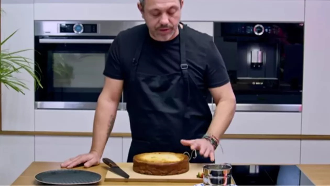 Pască fără aluat care iese perfect de fiecare dată. Rețeta lui Sorin Bontea face senzație de Paște (VIDEO)