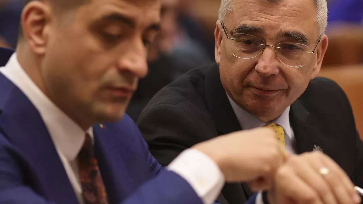 AUR l-a înlocuit deja pe Bolojan. Scenă ironică în Parlament, la citirea moțiunii: Domnule prim-ministru, Nini Săpunaru