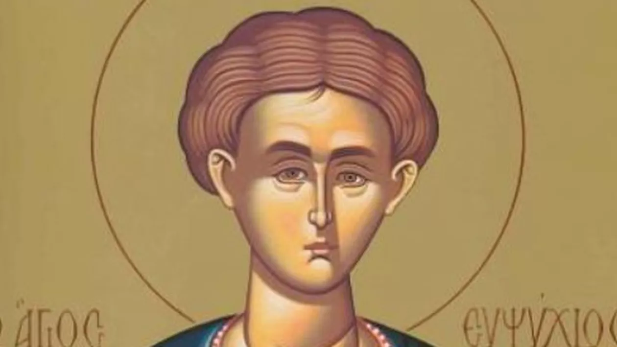 Sfântul Mucenic Eupsihie, cinstit pe 9 aprilie. Gestul din ziua nunții care i-a schimbat destinul