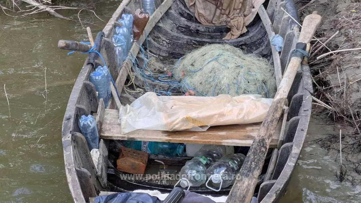 Braconieri prinși pe Dunăre după o acțiune a Gărzii de Coastă. Ce au descoperit aceștia