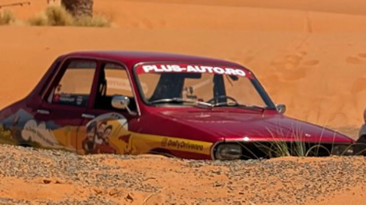 Cum a reușit o Dacia 1300 să ajungă până în Deșertul Sahara. Aventura incredibilă a unei mașini din 1975: „Am plecat pe 1 mai din București”
