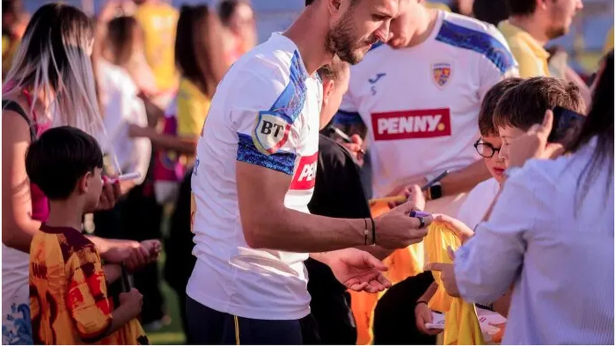 În prag de 1 iunie, jucătorii naționalei de fotbal deschid poarta cantonamentului pentru cei mai tineri suporteri. Anunțul FRF