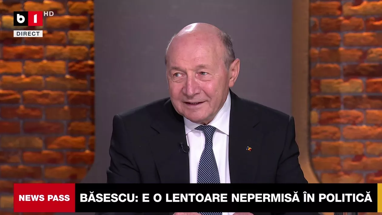 Băsescu îl critică pe Nicușor Dan pentru amânarea consultărilor: “Nu facem consultări oficiale joi și vineri pentru că doi lideri de partid lipsesc din București. Pe cuvântul lui că așa e? E șocant” (VIDEO)