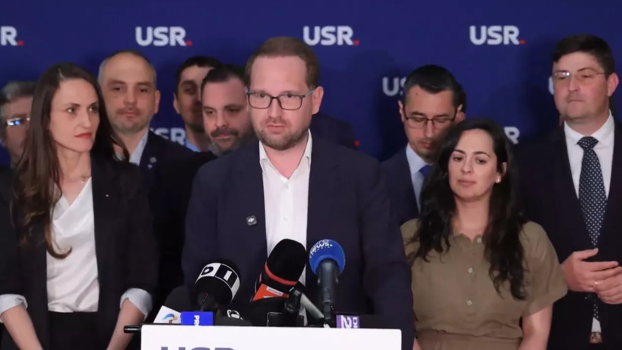 USR a decis ce va face la votul pe moțiune. Fritz: „Cine crede că jocul a fost deja făcut se înșală” (VIDEO)