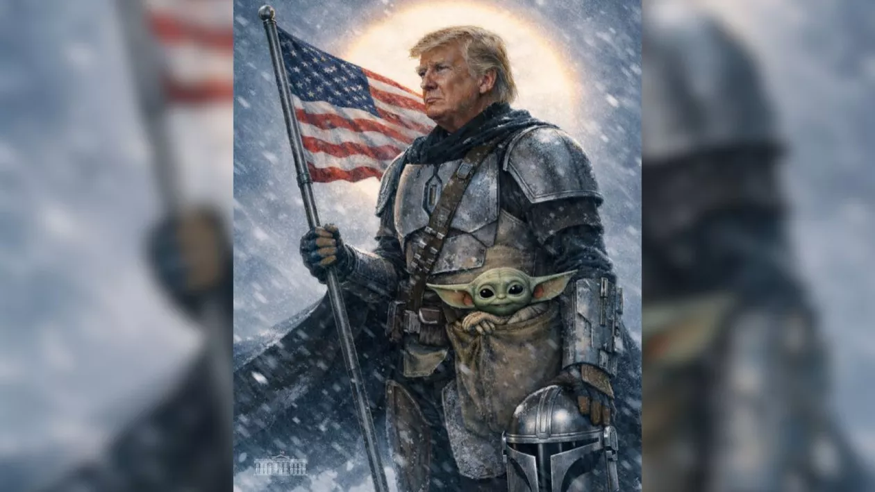 Donald Trump prezentat ca personaj Star Wars. Ce fotografie a promovat Casa Albă pe site-ul oficial
