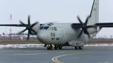 Nicușor Dan s-a deplasat la Vilnius cu un avion Spartan al Forțelor Aeriene Române