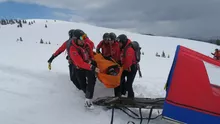 Patru turiști belgieni au rămas blocați pe munții Bucegi. Au fost salvați cu elicopterul