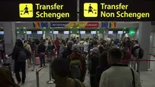 Incident șocant pe aeroportul Otopeni. O femeie care venea din New York a încercat să intre ilegal în țară cu trei copii