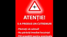 ISU, precizări de ultim moment după ce un seism puternic s-a produs luni: „Păstrați-vă calmul, pot urma replici ale cutremurului”