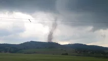 Tornadă în Tulcea. Locuitorii din zonă au surprins momentul (VIDEO)