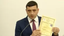 George Simion și-a prezentat și el diplomele de studii. Cu cât a luat el BAC-ul, spre deosebire de Nicușor Dan (FOTO, VIDEO)