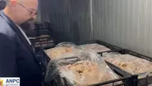 O tonă și jumătate de carne expirată urma să ajungă în șaormerii. Piedone a închis o fabrică de lângă Capitală