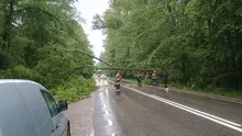 Ploile abundente au blocat trei drumuri naționale. Lucrătorii IGSU a intervenit în 16 județe