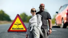 Cabral și soția sa, Andreea Ibacka, implicați într-un accident rutier în centrul Capitalei. Actrița a ajuns la spital