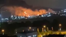 Incendiu puternic la un depozit de petrol din Soci, Rusia, după un atac cu drone ucrainene (VIDEO)