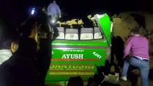 Accident tragic din cauza ploilor. 15 persoane au murit într-un autobuz prins într-o alunecare de pământ