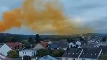 Nor de gaz periculos deasupra a două orașe germane. Autoritățile de protecție civilă sunt în alertă