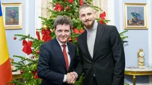 Vedeta echipei naționale, întâlnire cu Nicușor Dan. Unde s-a văzut Radu Drăgușin cu președintele