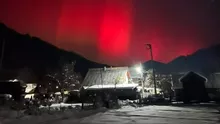 Imagini impresionante: Auroră boreală în mai multe județe din România (FOTO)