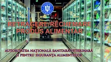 Avertisment pentru consumatori. ANSVSA a retras de urgență un produs din magazine (FOTO)