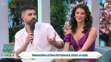 Ramona Olaru și Steve Ant și-au oficializat relația în direct la Neatza. De cât timp sunt, de fapt, împreună