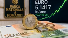 BREAKING NEWS: Euro scrie istorie în România. Cotația BNR urcă la un nou maxim absolut