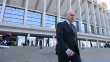 Ilie Bolojan a mers la Arena Națioală ca să-și ia rămas bun de la Mircea Lucescu. Mesajul transmis de premier (VIDEO)