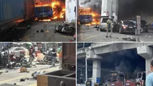 (VIDEO) Thailanda: Cel puțin opt morți și 25 de răniți după ce un tren a spulberat un autobuz blocat pe șine