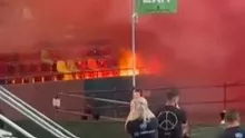 Concertul lui Max Korzh de pe Arena Națională a început cu momente tensionate, după ce un efect pirotehnic a provocat un incendiu pe scenă