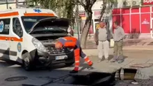 Incident bizar cu o ambulanță în Arad. Reacția primarului: „Îți vine să nu mai faci nimic în orașul ăsta” (VIDEO)