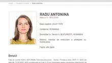 Antonina Radu își va executa pedeapsa în Republica Moldova. Fosta angajată ISU, condamnată în dosarul Colectiv, a fugit din România după sentința definitivă