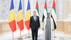 Klaus Iohannis s-a întâlnit cu preşedintele Emiratelor Arabe Unite, Alteţa Sa Şeicul Mohamed Al-Nahyan, la Palatul Prezidențial (VIDEO)