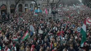 Protest la Budapesta împotriva regimului Orban. Maghiarii s-au pronunțat în favoarea UE