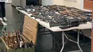 Poliția Română a oferit ultimele detalii privind armele găsite în urma perchezițiilor. Oamenii legii au găsit un adevărat arsenal de arme și muniții acasă la mercenarii lui Horațiu Potra (VIDEO)