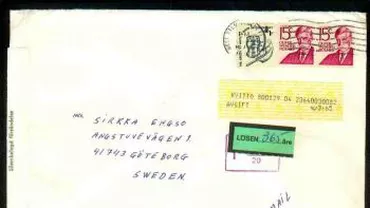 Suedia şi Danemarca: SMS în loc de timbru poştal