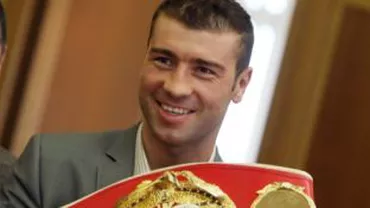 Lucian Bute s-a întors acasă: Indiferent unde voi urca în ring, sunt campionul României
